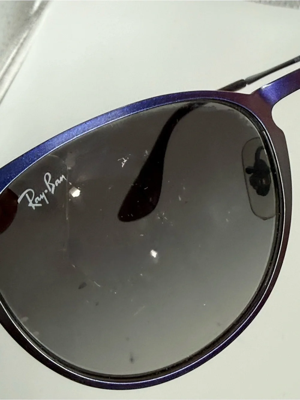 Ray-Ban Erika Metal sunglasses purple frame RB 3539 195/11 54 19 145 3N